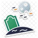 Graveyard Halloween Death Icon