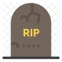 Graveyard Rip Tombstone Icon