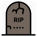 Graveyard Rip Tombstone Icon