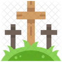 Graveyard Burial Hill Icon