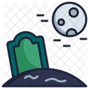 Graveyard Halloween Death Icon