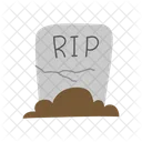 Graveyard Tombstone Cemetery Icon