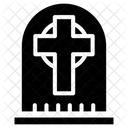 Graveyard Funeral Home Tombstone Icon