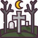 Cemetery Grave Graveyard アイコン