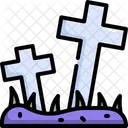 Graveyard Gravestone Halloween アイコン