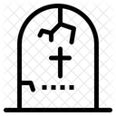 Graveyard Rip Tombstone Icon