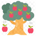 Gravity Tree Apple Tree Icon