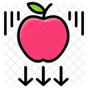 Gravity Falling Apple Earth Attraction Icon