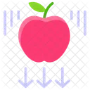 Gravity Falling Apple Earth Attraction Icon