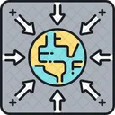 Gravity Space Attraction Icon