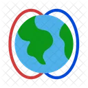 Gravity Earth Astronomy Icon