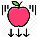 Gravity Falling Apple Earth Attraction アイコン