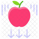 Gravity Falling Apple Earth Attraction アイコン