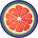 Grayfruit Citrus Unique Flavor Icon
