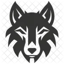 Gray Wolf Canid Pack Animal Icon