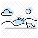 Grazing Field Grazing Field Icon