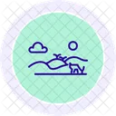Grazing Field Grazing Field Icon