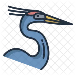 Great Blue Heron  Icon