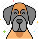 Great Dane dog  Icon