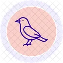Grebe Bird Water Icon