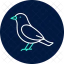 Grebe Bird Water Icon
