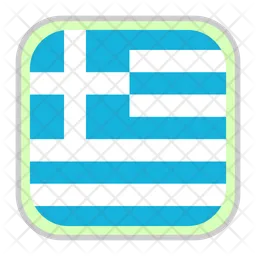 Grèce Flag Icône