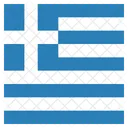 Grece Grec National Icône