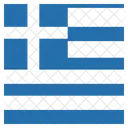 Grece Drapeau Icône