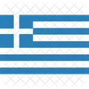 Grece Grec National Icône