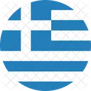 Grece Drapeau Pays Icône