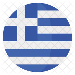 Grèce Flag Icône