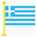 Grecia Pais Nacional Icono