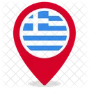 Greece Country National Icon