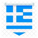 Greece Flag Nation Icon