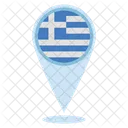 Greece Location  Icon