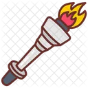 Greece Torch Torch Fire Torch Icon