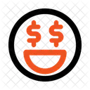 Greed Money Emoji Icon
