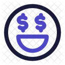Greed Emoji Emoticons Icon