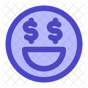Greed Rich Emoji Icon