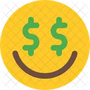 Greed Emoji Smiley Icon