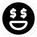 Greed Smiley Emoticon Icon