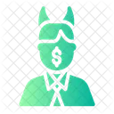Greedy Businessman  Icon