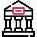 Greek Temple Architecture Icon