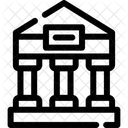 Greek Temple Architecture Icon