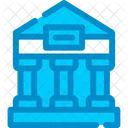 Greek Temple Architecture Icon