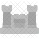 Fortress Stronghold Defense Icon