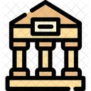 Greek Temple Architecture Icon
