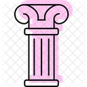 Greek Pillars Offset Drift Icon
