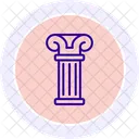 Greek Pillars Icon