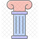 Greek Pillars Shad Glow Icon